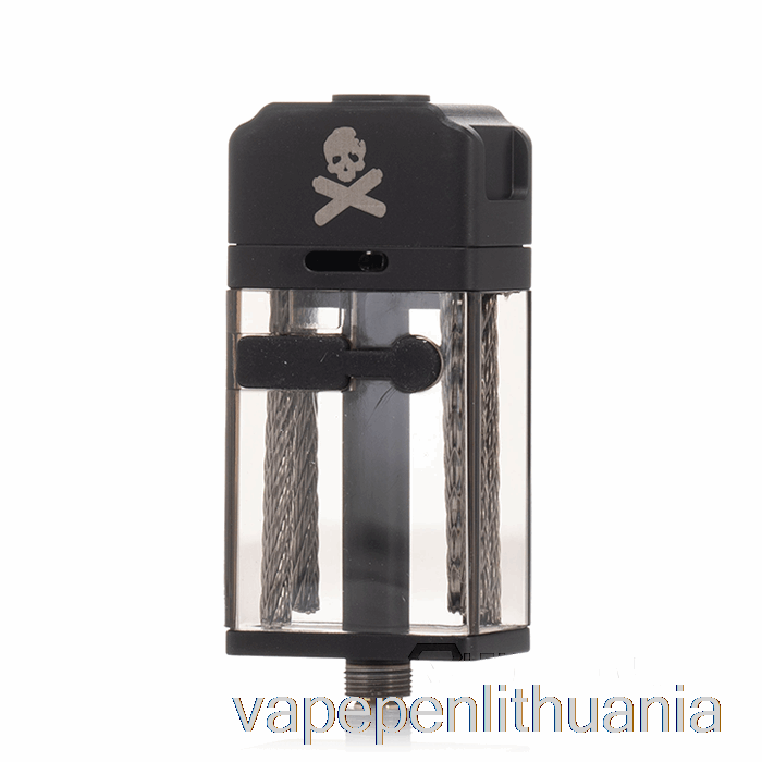 Suicide Mods Stubby RDTA Bakas Juodas Vape Skystis